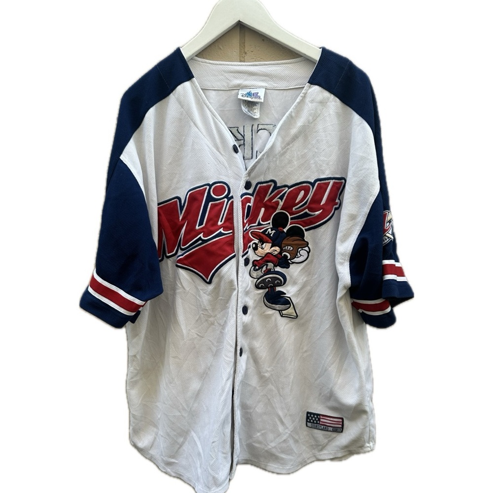 Disney Mickey Mouse Kids Jersey - Blue and White